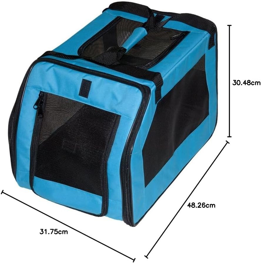 Pet Gear Signature Pet Car Seat & Carrier for Cats and Dogs up to 20-Pounds, Aqua