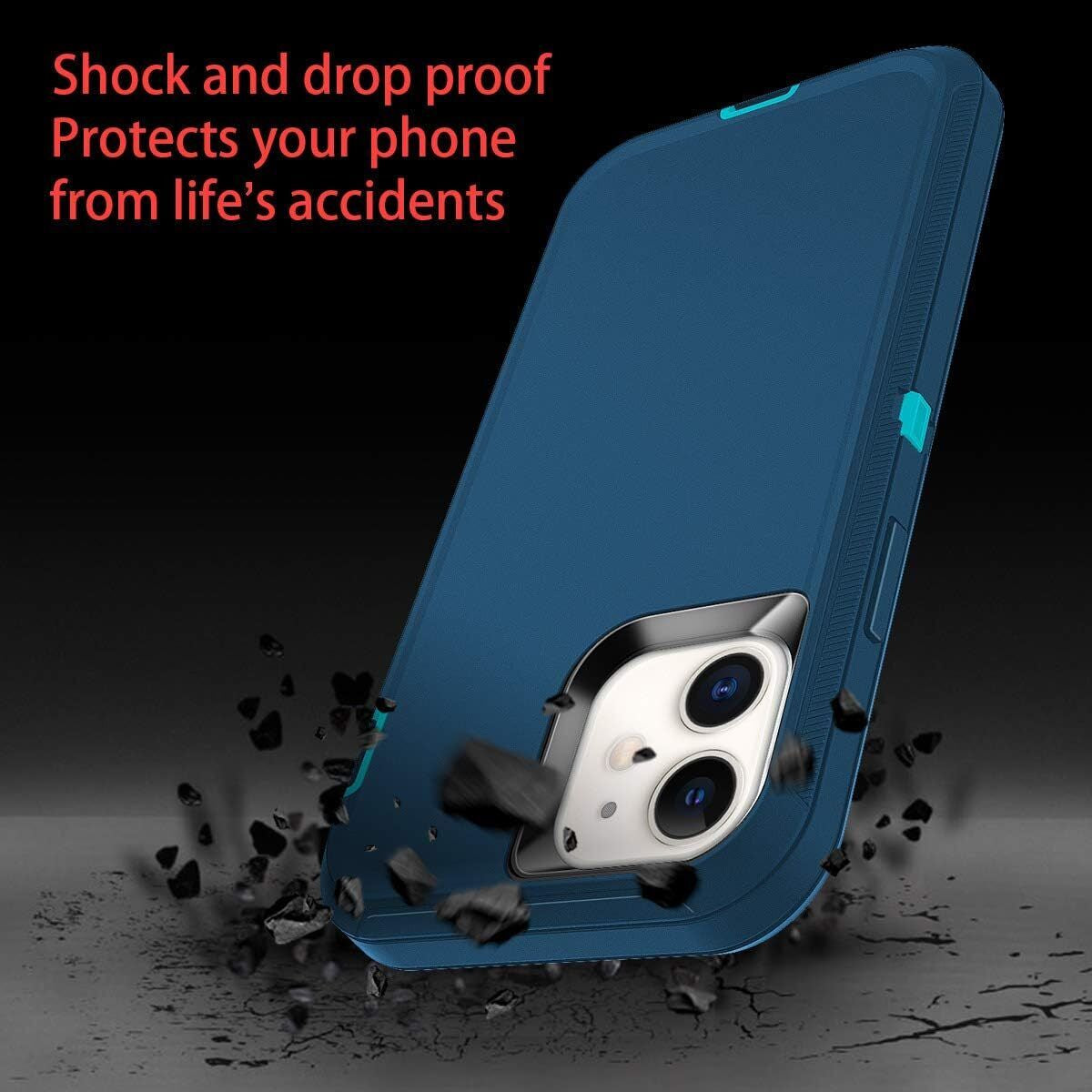 For Iphone 16 14 13 11 15 17 Pro Max 16E Case Rugged Shockproof Heavy Duty Cover
