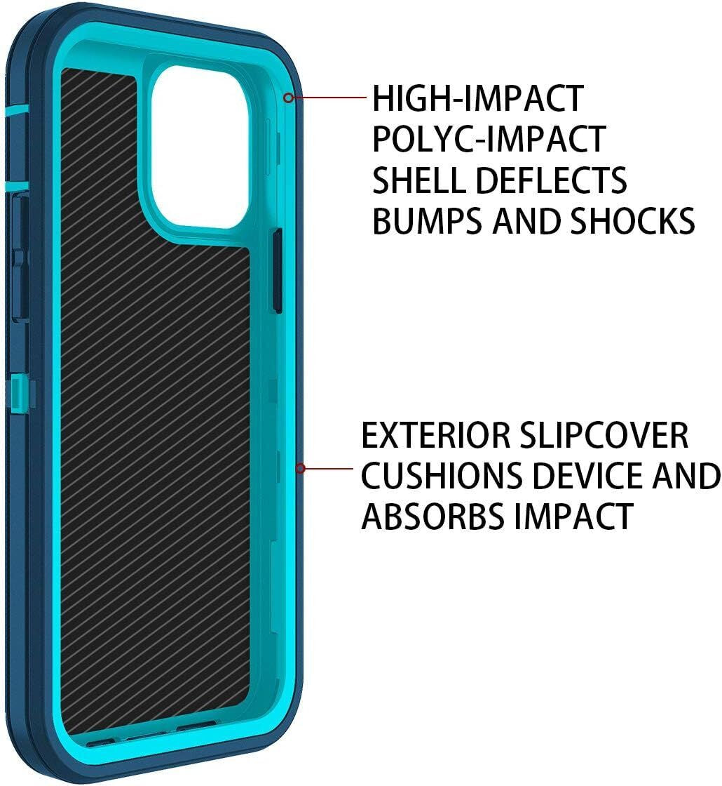 For Iphone 16 14 13 11 15 17 Pro Max 16E Case Rugged Shockproof Heavy Duty Cover