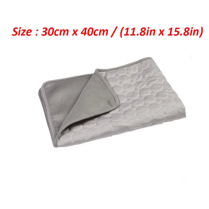 Guinea Pig Cage Liners Summer Small Animal Cooling Mat Breathable Hamster Pee Pad for Rabbit Cage Chinchilla Hedgehogs Pet Item