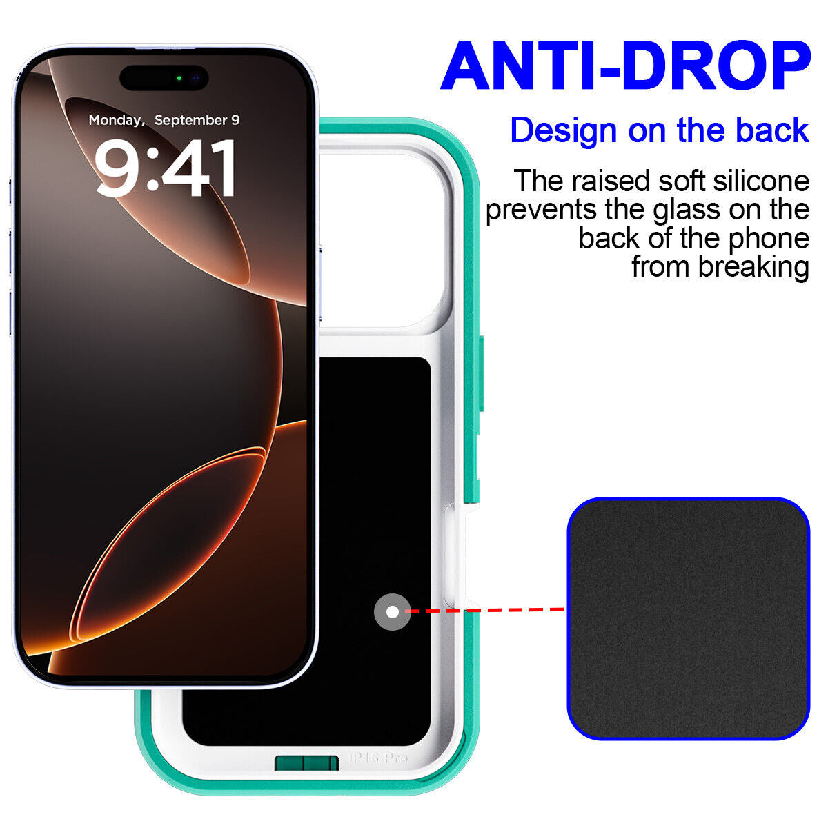 For Iphone 16 14 13 11 15 17 Pro Max 16E Case Rugged Shockproof Heavy Duty Cover