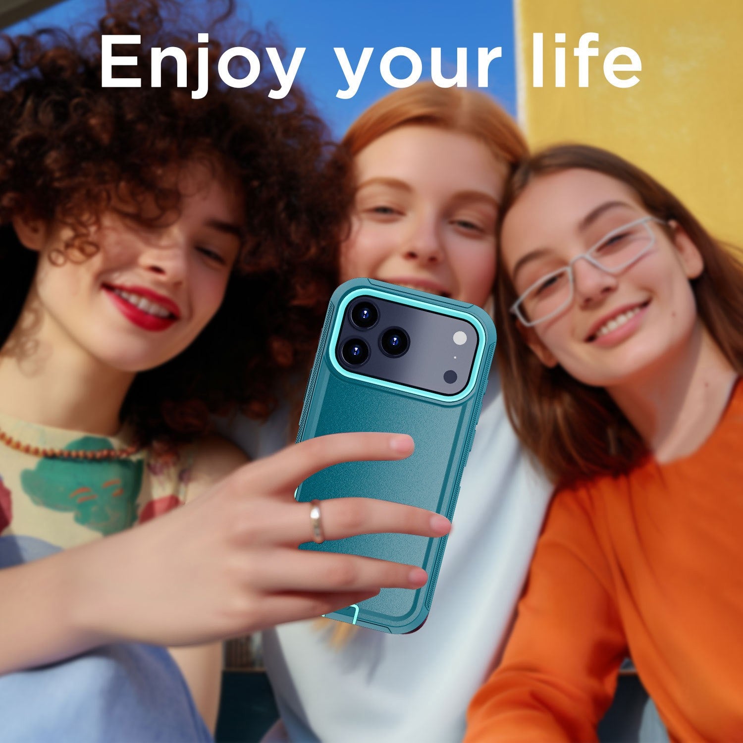 For Iphone 16 14 13 11 15 17 Pro Max 16E Case Rugged Shockproof Heavy Duty Cover