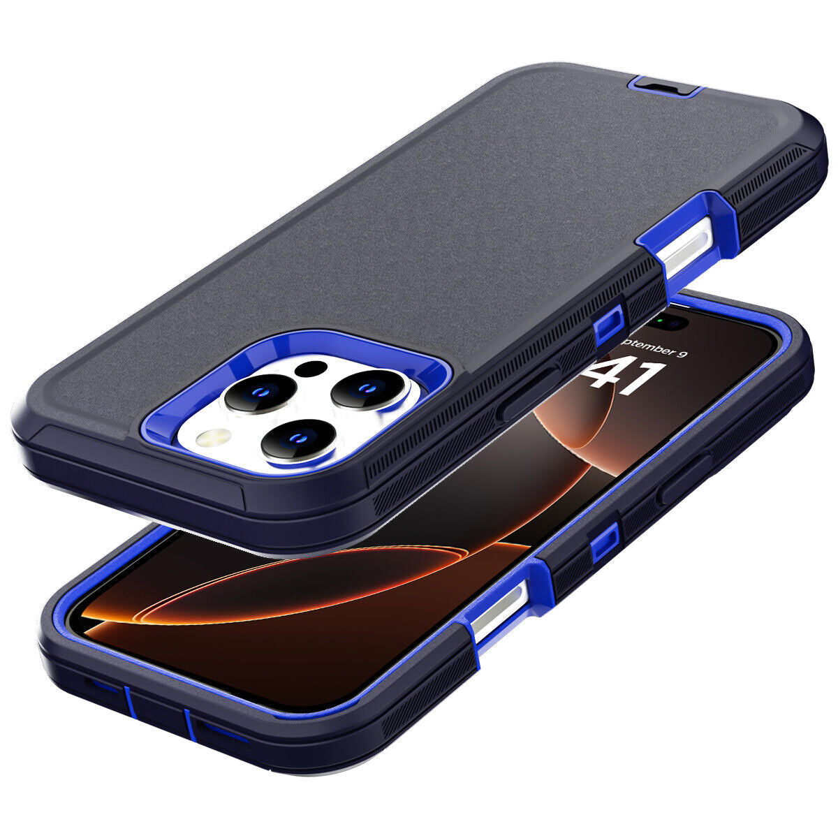 For Iphone 16 14 13 11 15 17 Pro Max 16E Case Rugged Shockproof Heavy Duty Cover