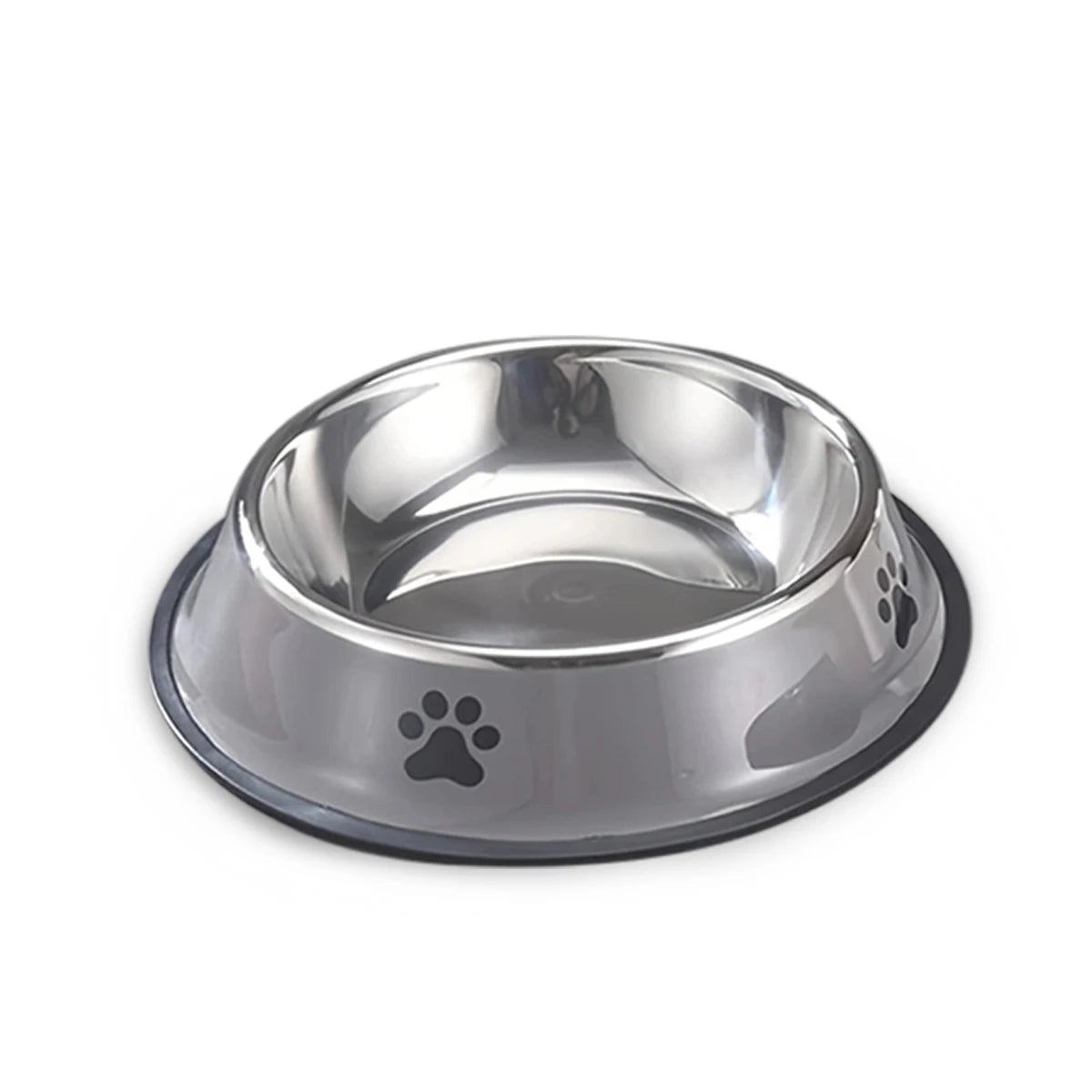 1PC Stainless Steel Pet Bowl Cat Bowl Dog Food Bowl Multi-Specification Anti-Fall Food Bowl Food Bowl Feeding Pet Supplies