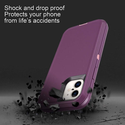 For Iphone 16 14 13 11 15 17 Pro Max 16E Case Rugged Shockproof Heavy Duty Cover
