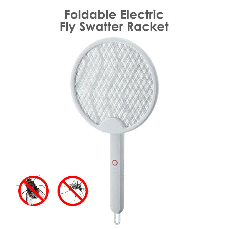 5IN1 Electric Mosquito Zapper Fly Insect Killer Bug Swatter Rechargeable Racket