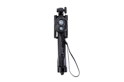 COSTCOM Unipod Selfie Stick Handheld Tripod Bluetooth Shutter Remote for Phone Universal, Black