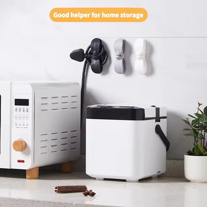 2Pcs Cord Winder Organizer for Kitchen Appliance Cord Wrapper Cable Management Clip Holder for Air Fryer Coffee Machine Fixer