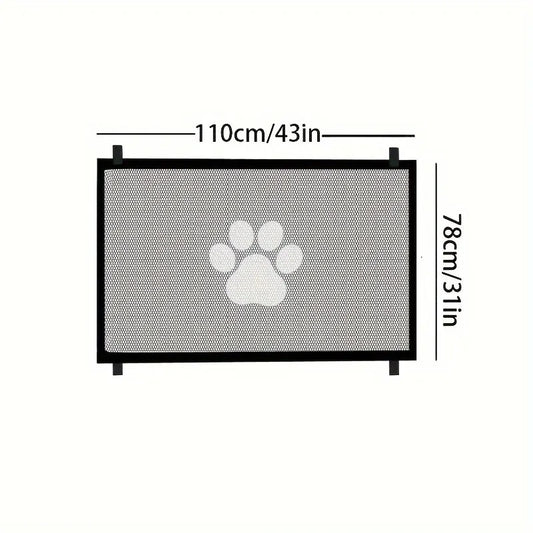 Portable Dog Net Doors, Dog Isolation Nets, Cat and Dog Safety Fences, and Non Perforated Pet Supplies to Ensure Pet Safety
