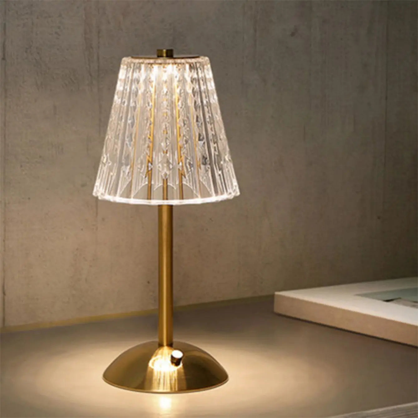 Luxury Diamond Crystal Lamp 