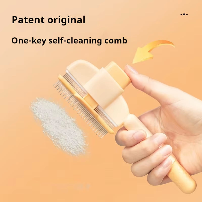 Dog Hair Remover Brush Cat Dog Hair Grooming and Care Comb for Long Hair Dog Pet Removes Hairs Cleaning Bath Brush Dog Supplies