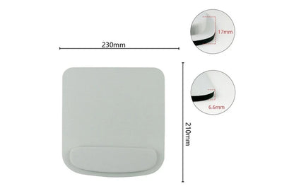 Gaming Mouse Pad Square Wristband Computer Laptop Game Cabinet Desk Pad Mouse Pad Solid Color Mouse Pad - Red