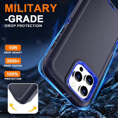 For Iphone 16 14 13 11 15 17 Pro Max 16E Case Rugged Shockproof Heavy Duty Cover