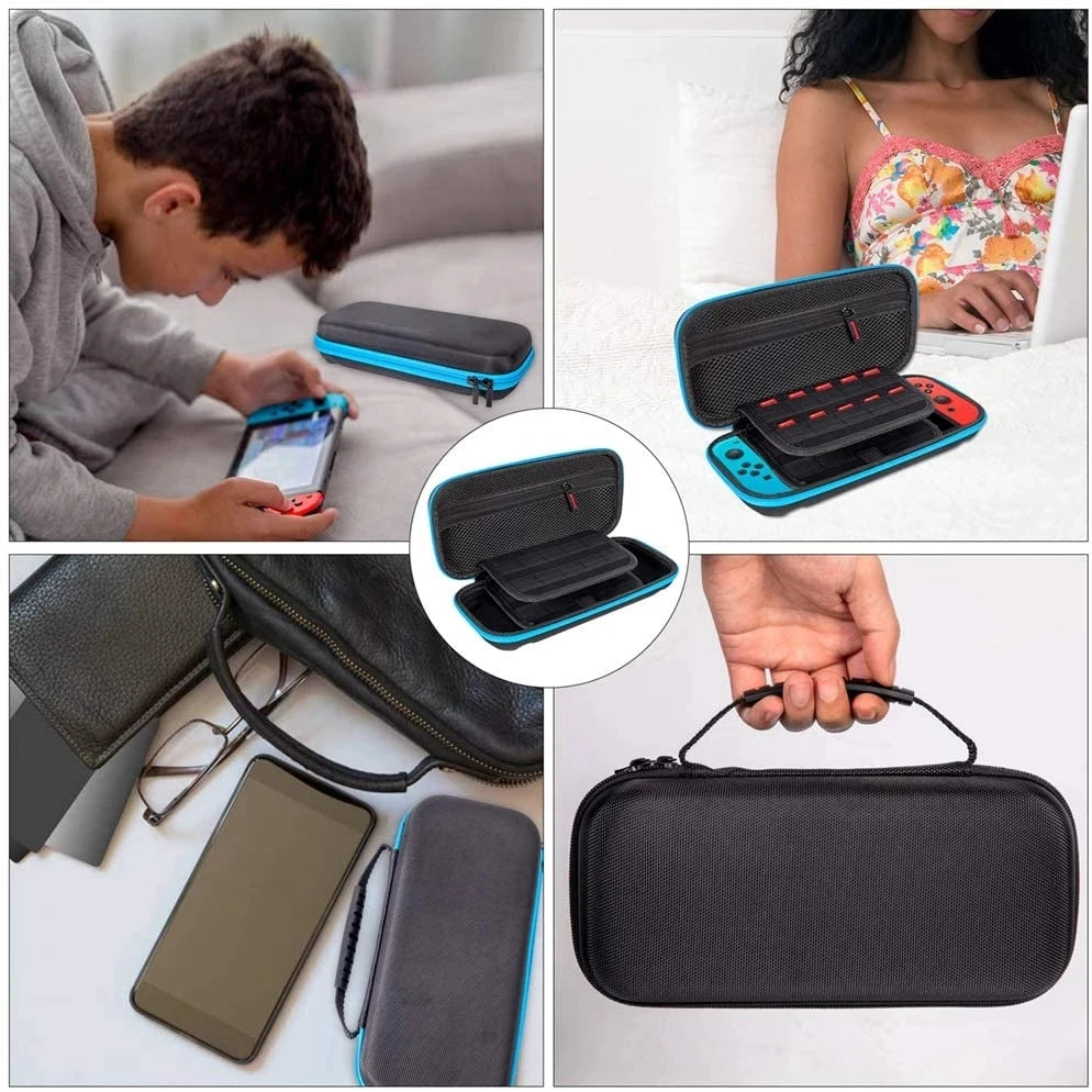 Portable Storage Bag for Switch Waterproof Case Hard Shell NS Console Switch Carrying Case Travel Accessories