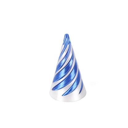 Kids 3D Printed Spiral Cone Fidgeting Toy Impossible Pyramid Passthrough Sculpture Antistress Anxiety Relieving Game Adults Toys