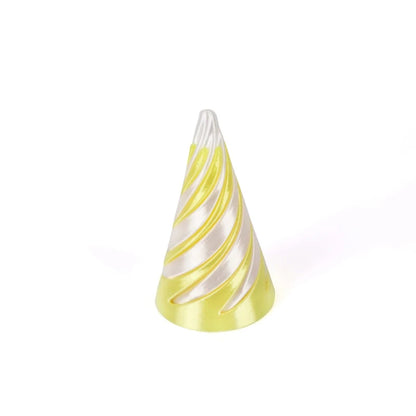 Kids 3D Printed Spiral Cone Fidgeting Toy Impossible Pyramid Passthrough Sculpture Antistress Anxiety Relieving Game Adults Toys