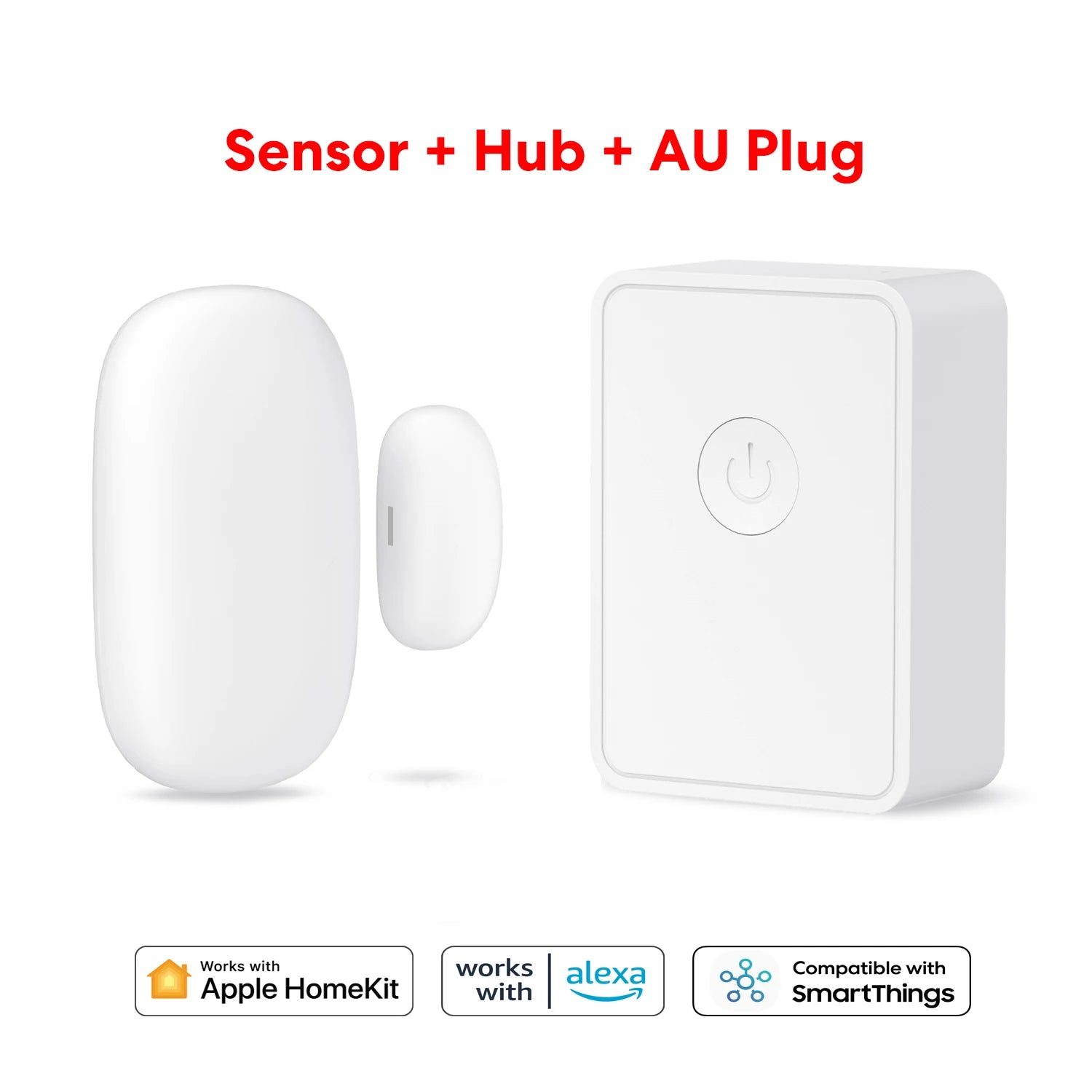 Homekit Wifi Smart Door Sensor Window Open Closed Detector Smart Home Security Protection Alarm Google Alexa Smartthings