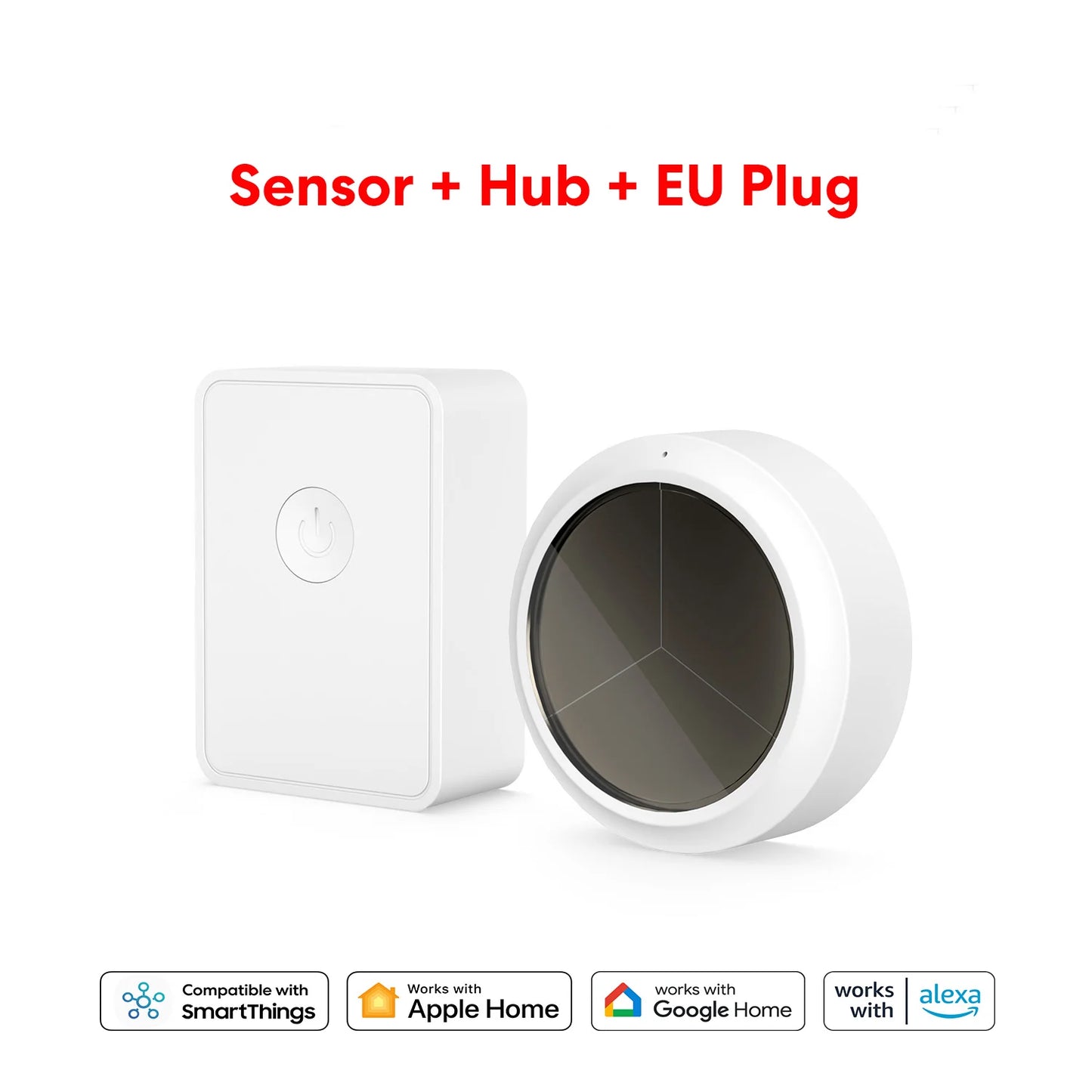 Homekit Wifi Smart Temperature Humidity Sensor Indoor Hygrometer Detector Remote Monitor Support Alexa Google Smartthings