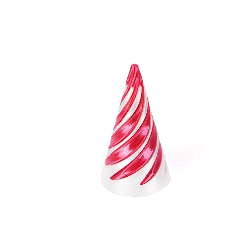 Kids 3D Printed Spiral Cone Fidgeting Toy Impossible Pyramid Passthrough Sculpture Antistress Anxiety Relieving Game Adults Toys