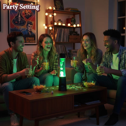 Laser Retro Lava Lamp with Bluetooth Speaker