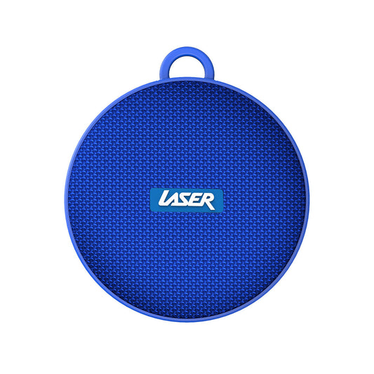 Laser Outdoor Bluetooth Speaker with Mount Blue