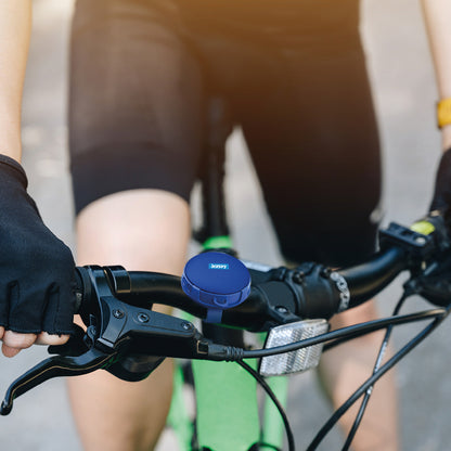 Laser Outdoor Bluetooth Speaker with Mount Blue