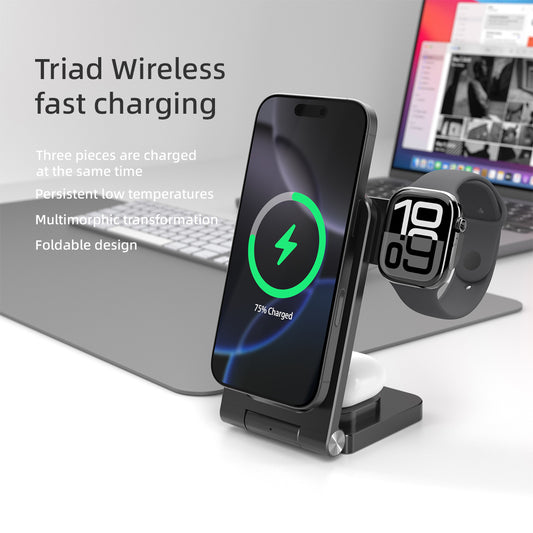 3 in1 wireless fast charging base