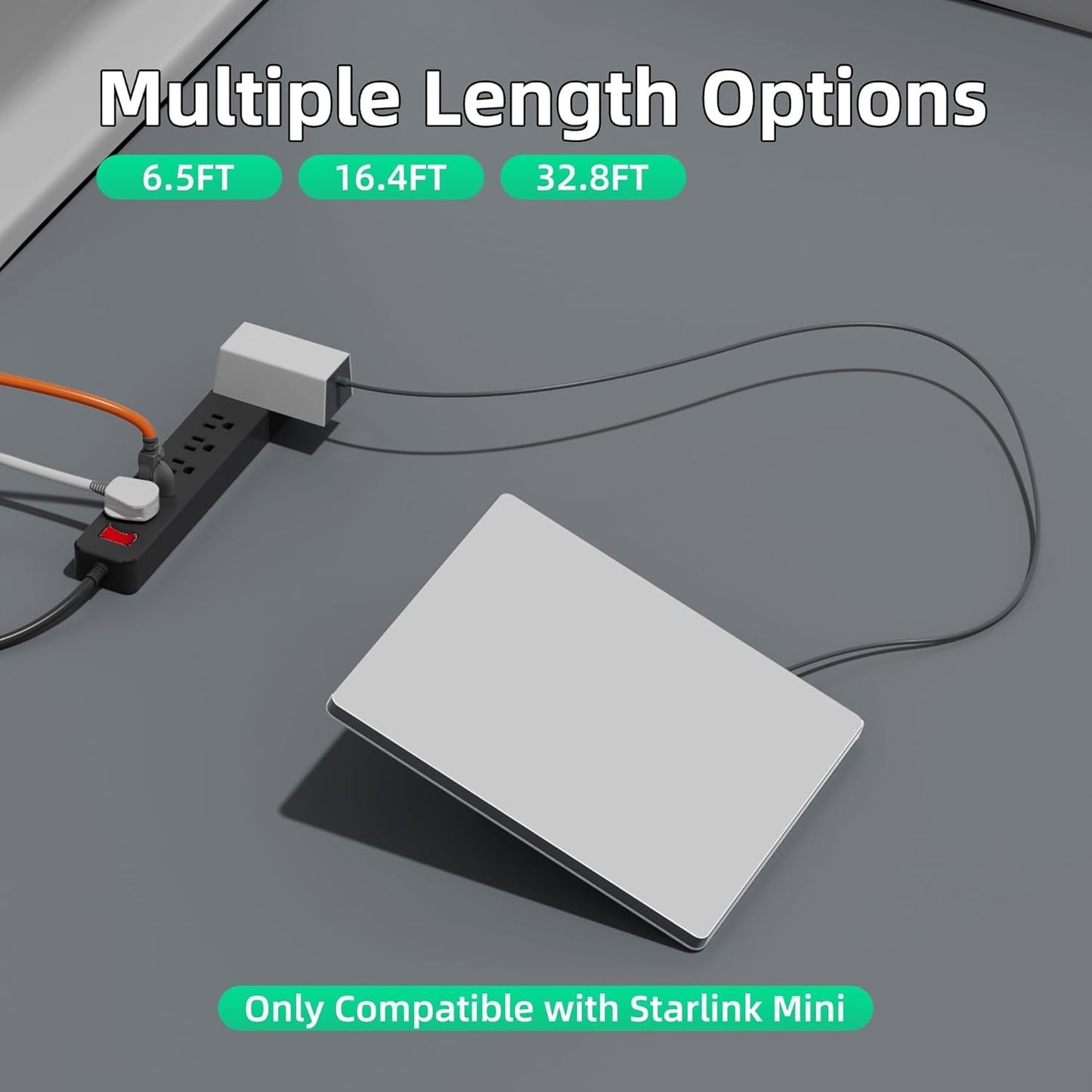 Starlink Power Cable   5521 DC to DC Power Cord 10M/33FT