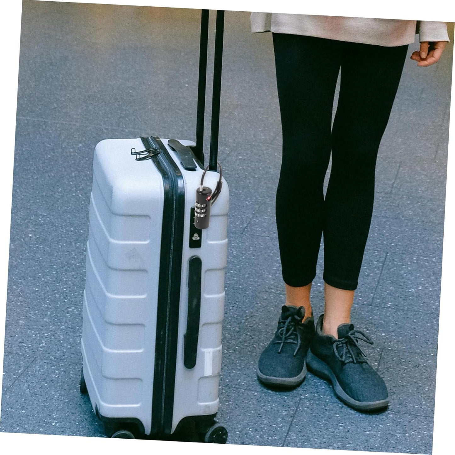 Cabilock Combination Padlock for Luggage Backpacks Gym Lockers TSA Approved Suitcase Lock for Travel User Friendly Design