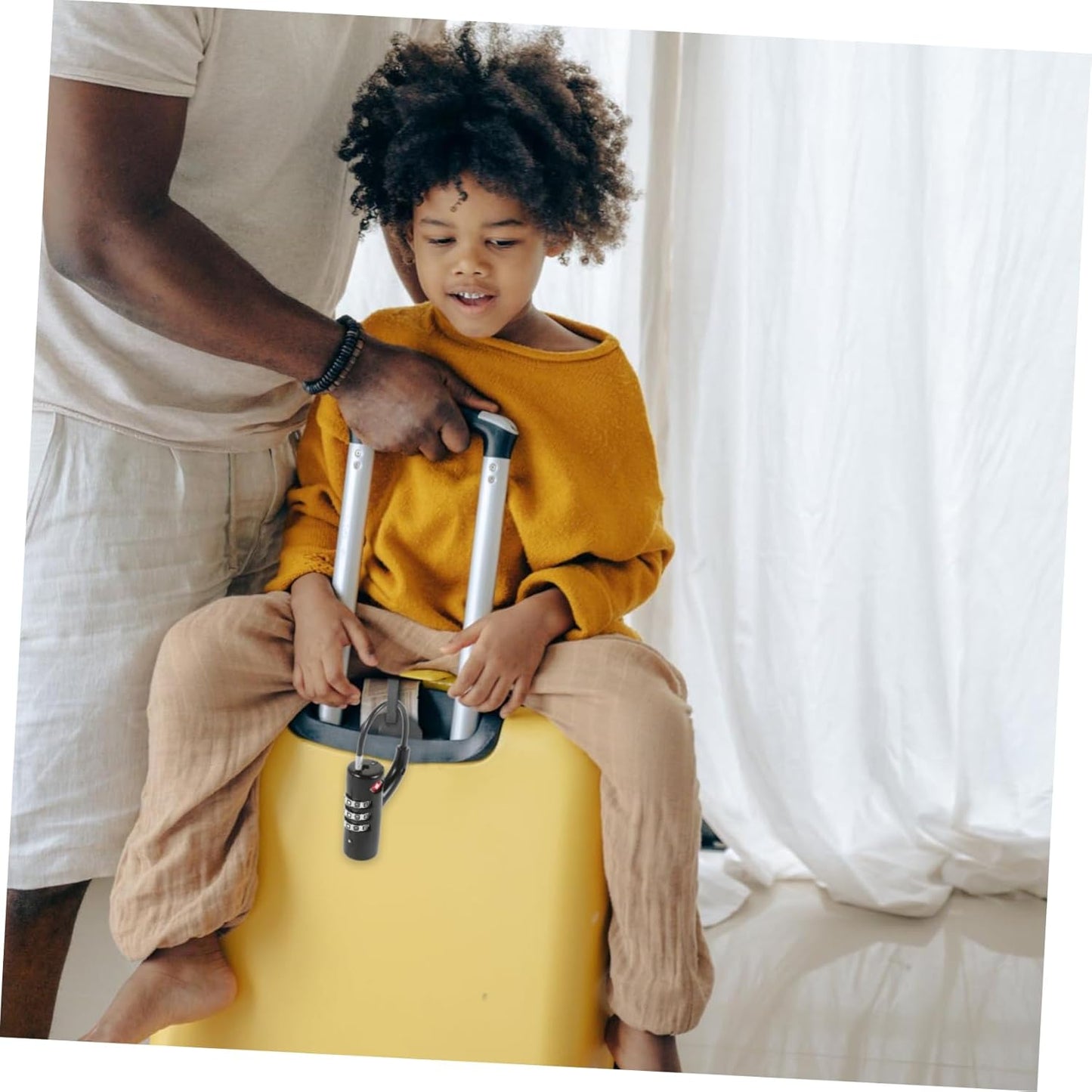 Cabilock Combination Padlock for Luggage Backpacks Gym Lockers TSA Approved Suitcase Lock for Travel User Friendly Design