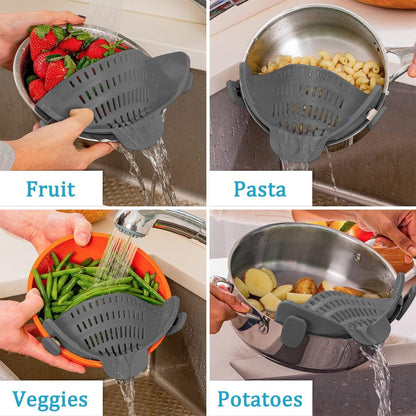 Water Filter - Cookware Filter - Pasta Drainer - Suitable for all cookware - Perfect for draining pasta, vegetables and fruit