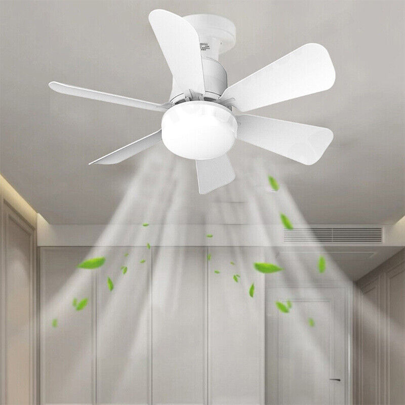 16.5 Ceiling Fan with LED Light 3-Speed Remote Control