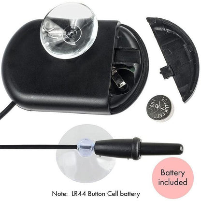 Aquarium Thermometer LCD Digital Aquarium Fish Tank Water Temperature Marine - Yellow