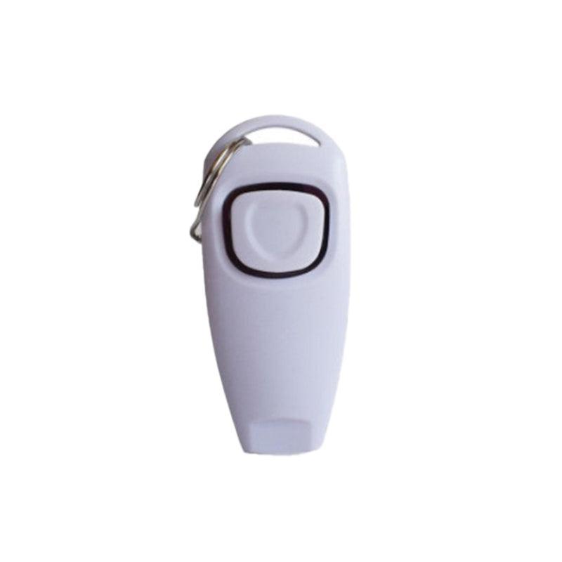 Dog Whistle and Clicker Set for Training Stop Barking Obedience Tool Combo - Blue