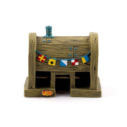 For Alien Spongebob Pineapple House Hole Fish Tank Decoration Aquarium Ornament - Crab Pot