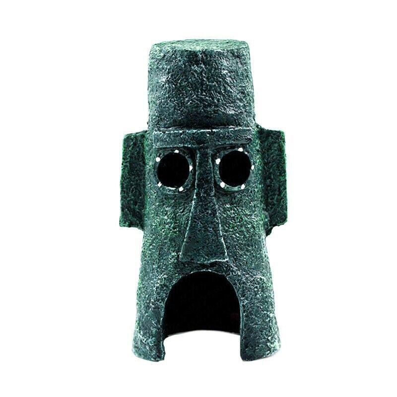 For Alien Spongebob Pineapple House Hole Fish Tank Decoration Aquarium Ornament - Crab Pot
