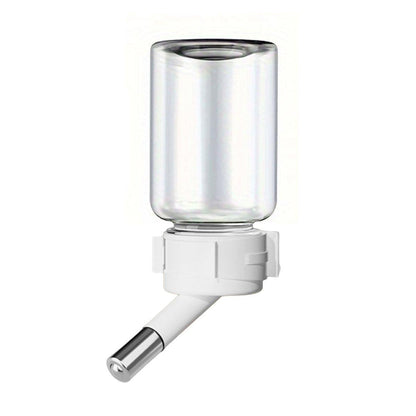 Pet Water Bottle for Hamster Guinea Pig Rabbit Vacuum Drinking Feeder Kettle - 80ml-White