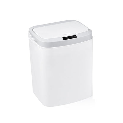 Sensor Trash Bin Touchless 16L White Automatic Motion Kitchen Rubbish Can