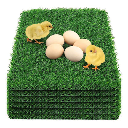 Washable Chicken Nesting Pad Egg Nest Grass Mat forLaying Boxes Hen House - 2PCS