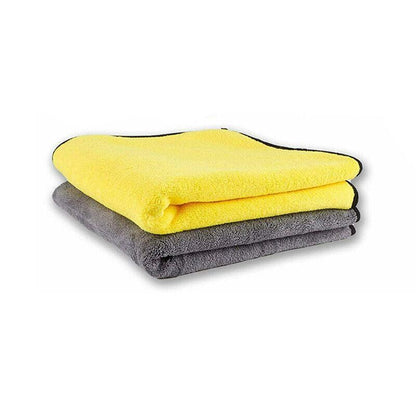 Pet Drying Towel Ultra-Absorbent Water Dog Cat Bath Microfiber Clean Soft Cloth - 30 X 30CM