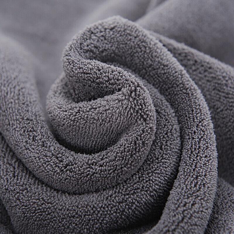 Pet Drying Towel Ultra-Absorbent Water Dog Cat Bath Microfiber Clean Soft Cloth - 50 X 100CM