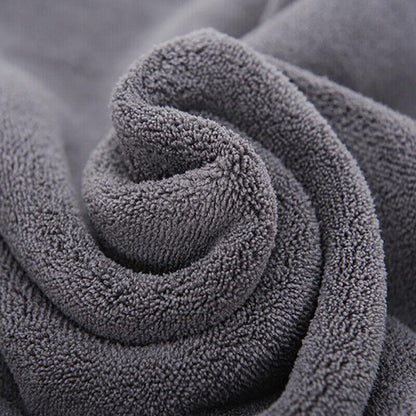 Pet Drying Towel Ultra-Absorbent Water Dog Cat Bath Microfiber Clean Soft Cloth - 50 X 100CM
