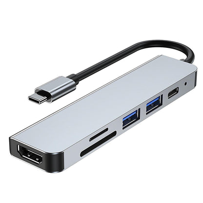8/6/4-In-1 Usb-C Hub Adapter Type-C Hub Hdmi For Macbook Pro/Air Ipad Pro Laptop - 8-IN-1