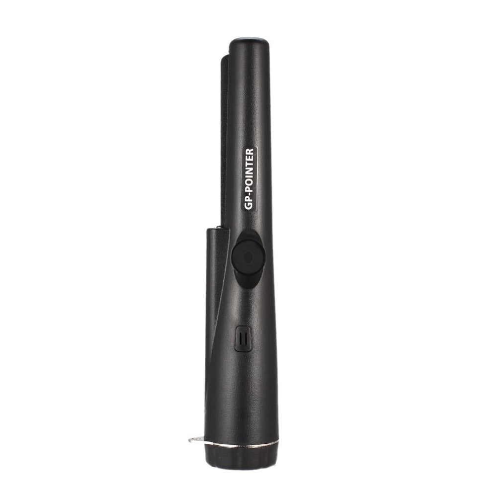 Black High-Sensitivity Metal Detector Pinpointer - GP Pointer with Vibration and Audio Alert for Treasure Hunting