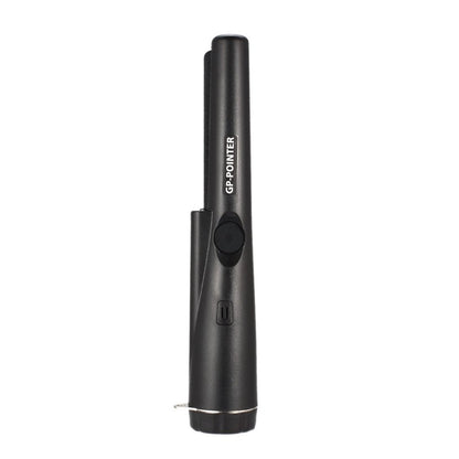 Black High-Sensitivity Metal Detector Pinpointer - GP Pointer with Vibration and Audio Alert for Treasure Hunting