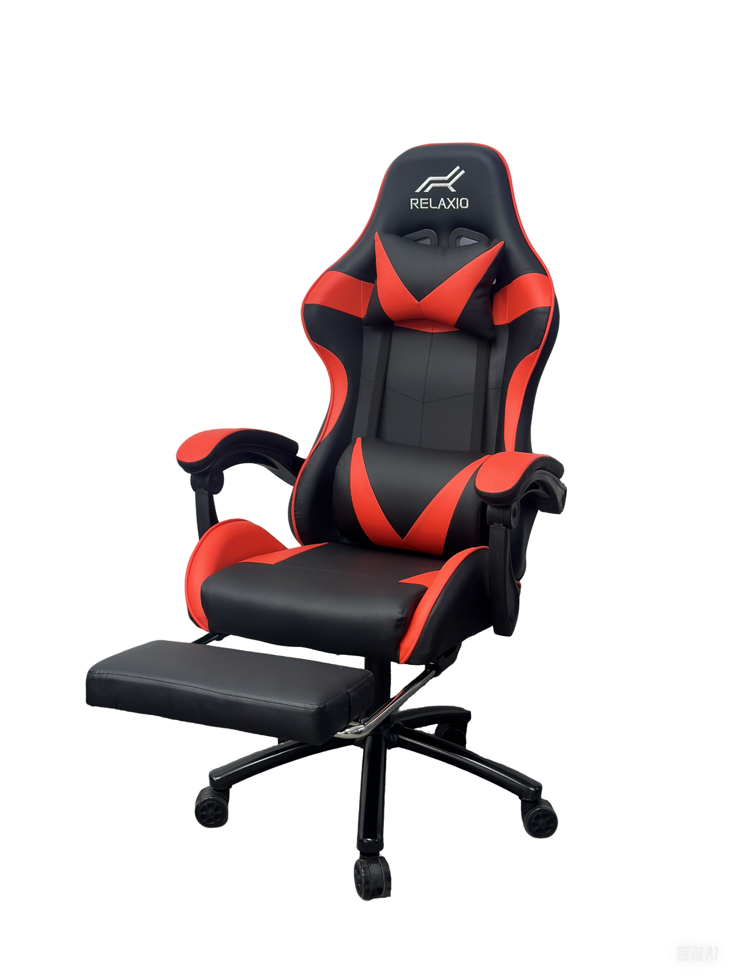 Gaming Chair With Headrest and Foot Rest - Pink