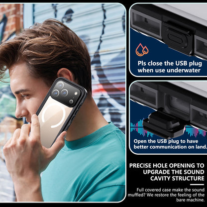 iPhone 17 Pro Waterproof Case Shockproof Lifeproof Case