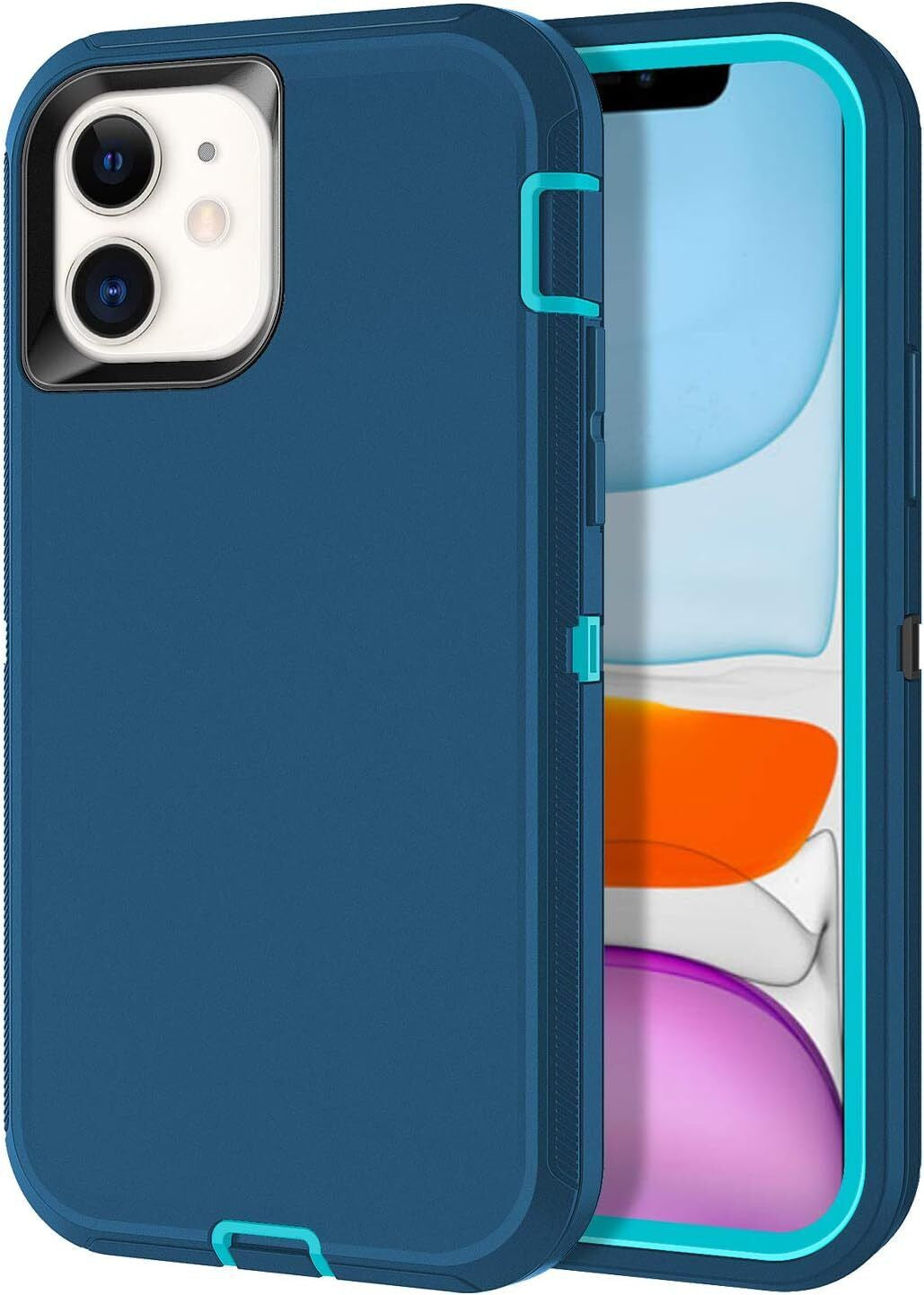 For Iphone 16 14 13 11 15 17 Pro Max 16E Case Rugged Shockproof Heavy Duty Cover