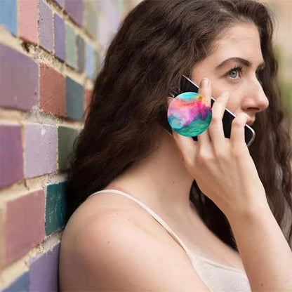 Cartoon Cute Folding Expandable Mobile Phone Grip Holder Socket Pocket Support for Ipones Finger Ring Griptok Expanding Stand