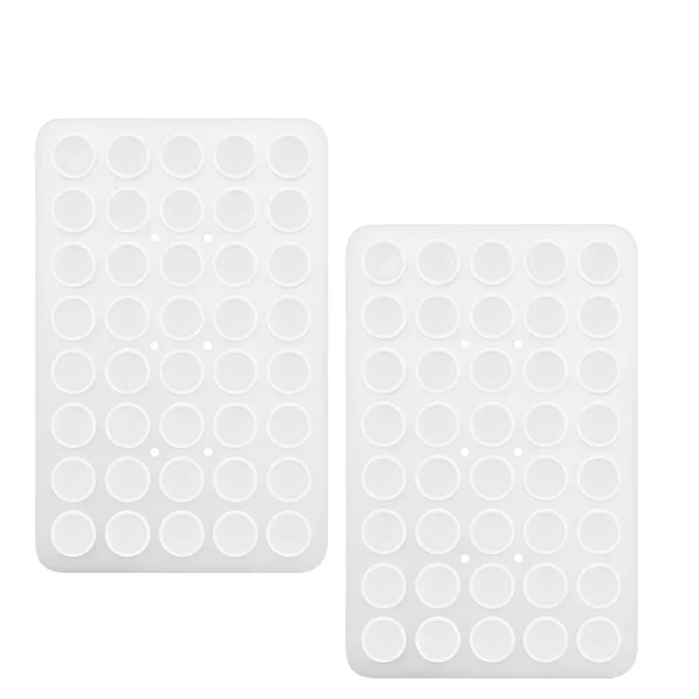 Universal Suction Cup Phone Holder Case Mount Double-Sided Silicon Sticky Phone Stand Android Selfies Hands-Free Strong Grip